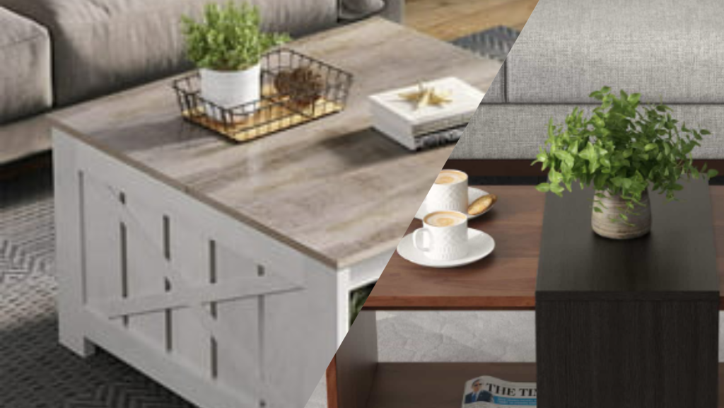 what is the difference between coffee table and center table