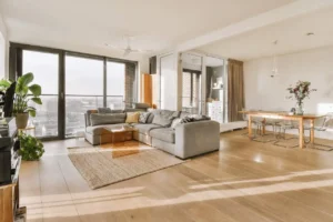 Reclaimed Wood for Living Room Flooring